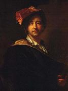 Hyacinthe Rigaud Self portrait oil painting